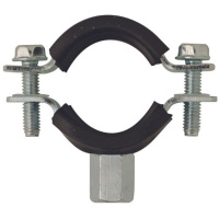 Collier Double Embase Isophonique pour Tube 12-17 (3/8'')