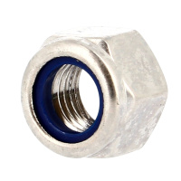 Écrou Nylstop Haut M5 Inox A4 DIN 982