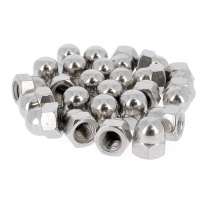 Sachet de 100 Écrous Borgnes M3 Inox A2 DIN 1587