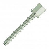 Vis Béton Piton Femelle M10 Acier Zingué Blanc