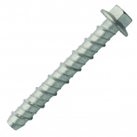 Vis Béton TH 8X60Acier Zingué Blanc