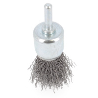 Brosse Pinceau D25x6 Fil Acier Ondulé 0.30
