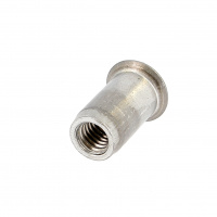 RIVKLE® Tête Fraisée Fut Cylinque Ouvert M4 Ep 3.5 à 5 Alu
