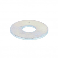 Rondelle Carrossier Ø 8.4X35X2 Acier Zingué Blanc