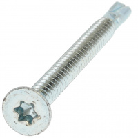 Autoperceuse TF Torx à Ailettes 6.3X50 Acier Zingué Blanc