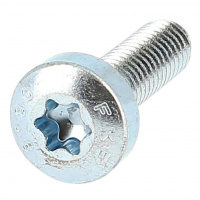 TCBL Torx M2X16 Acier 8.8 Zingué Blanc ISO 14583