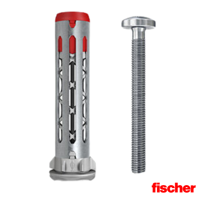Cheville à Expansion Bi-Matière Fischer DuoHM avec Vis TC 4 x 55 (Pozidrive)