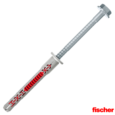Cheville Rallongée Tous Matériaux Fischer DuoXpand 8x100 FUS Tête Hexagonale