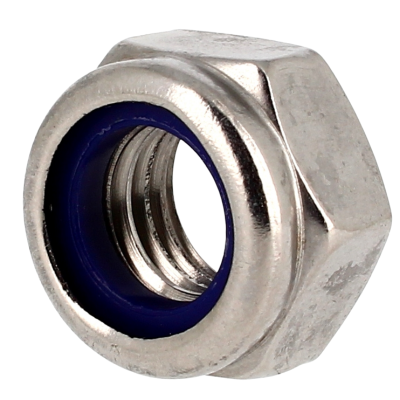 Écrou Nylstop M12 Inox A4-80 DIN 985