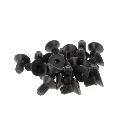 Sachet de 25 TFHC M10X25 Acier 10.9 Noir Filetage Total DIN 912