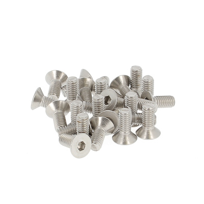 Sachet de 25 TFHC M4X10 Inox A4 Filetage Total DIN 7991