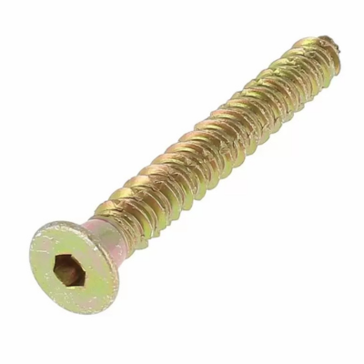 Vis De Fixation Directe Pour Huisseries TFHC Z.Passivé Jaune