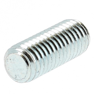 STHC PLAT M6X12 Z.BLANC DIN 913
