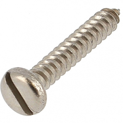 Plaatschroef cilindrische kop breed RVS A2 Din 7971