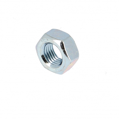 Ecrou Hexagonal Hu Pas 125 Acier Z.Blanc